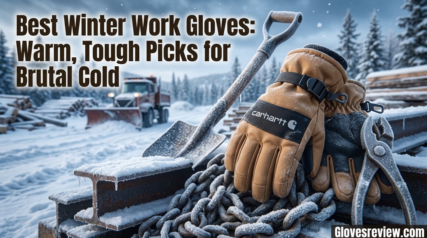 Best winter work gloves for cold, wet job sites