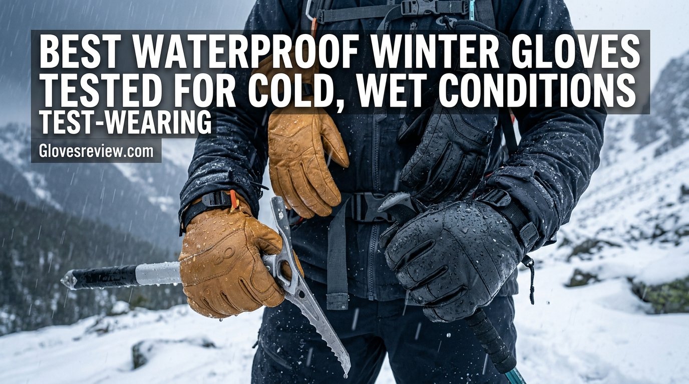Best waterproof winter gloves tested for cold, wet conditions
