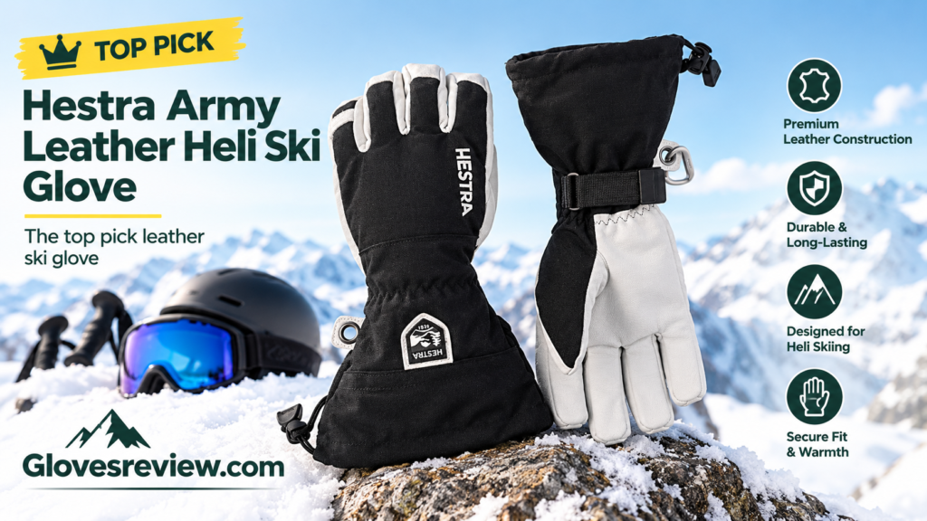 Hestra Heli Ski Gloves Alpine Top Pick